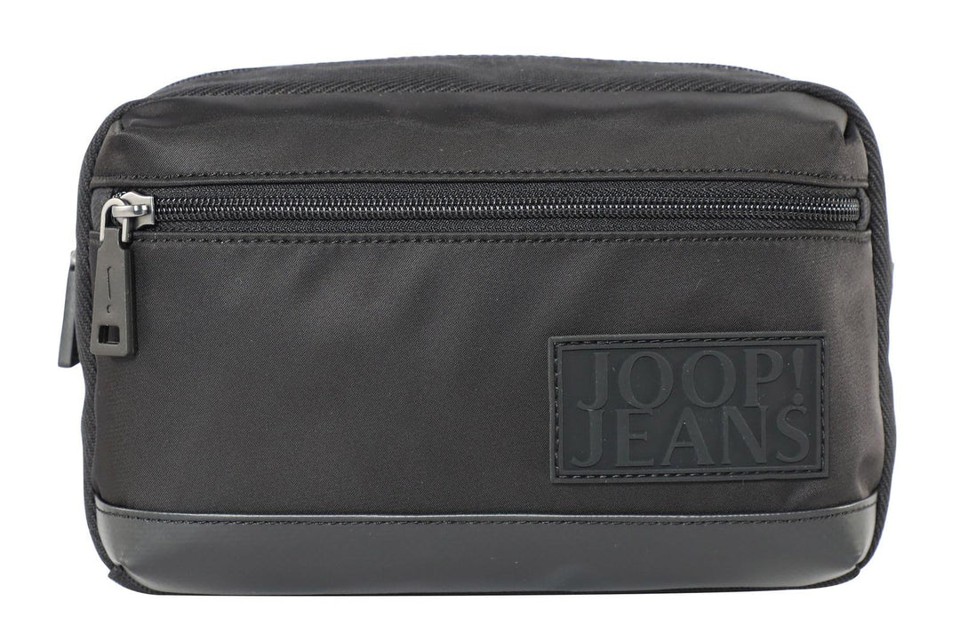 Joop! Jeans - Gürteltasche für Männer, Umhängetasche aus Polyester für Herren, Fashiontasche in Schw