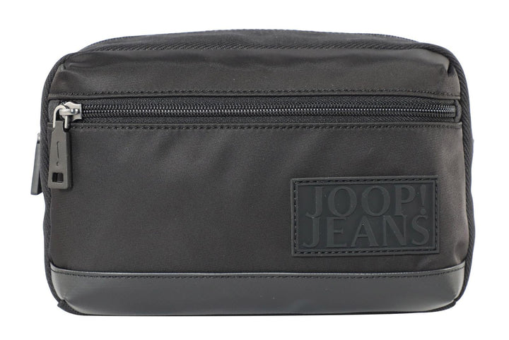 Joop! Jeans - Gürteltasche für Männer, Umhängetasche aus Polyester für Herren, Fashiontasche in Schw