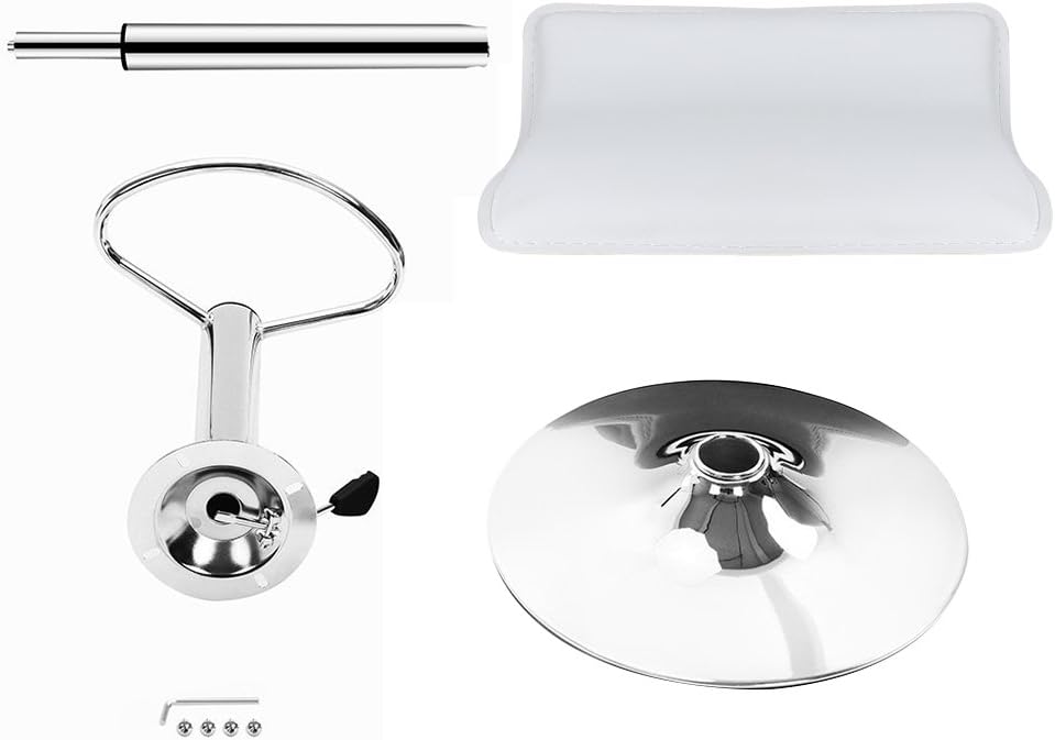 Baiyun Barhocker 2er Set, Modernes PU -Leder Barhocker Höhenverstellbar, Metall Bar Hocker Basis mit