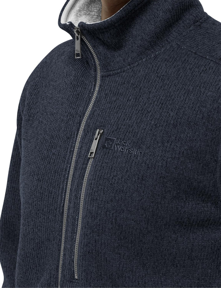 Jack Wolfskin Herren Robson Fjord Jacket Fleece-Jacke, night blue