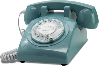 Retro Telefon Wählscheibe/Festnetztelefon Retro/Telefon mit Schnur/Telefon mit Wählscheibe/Telefon R