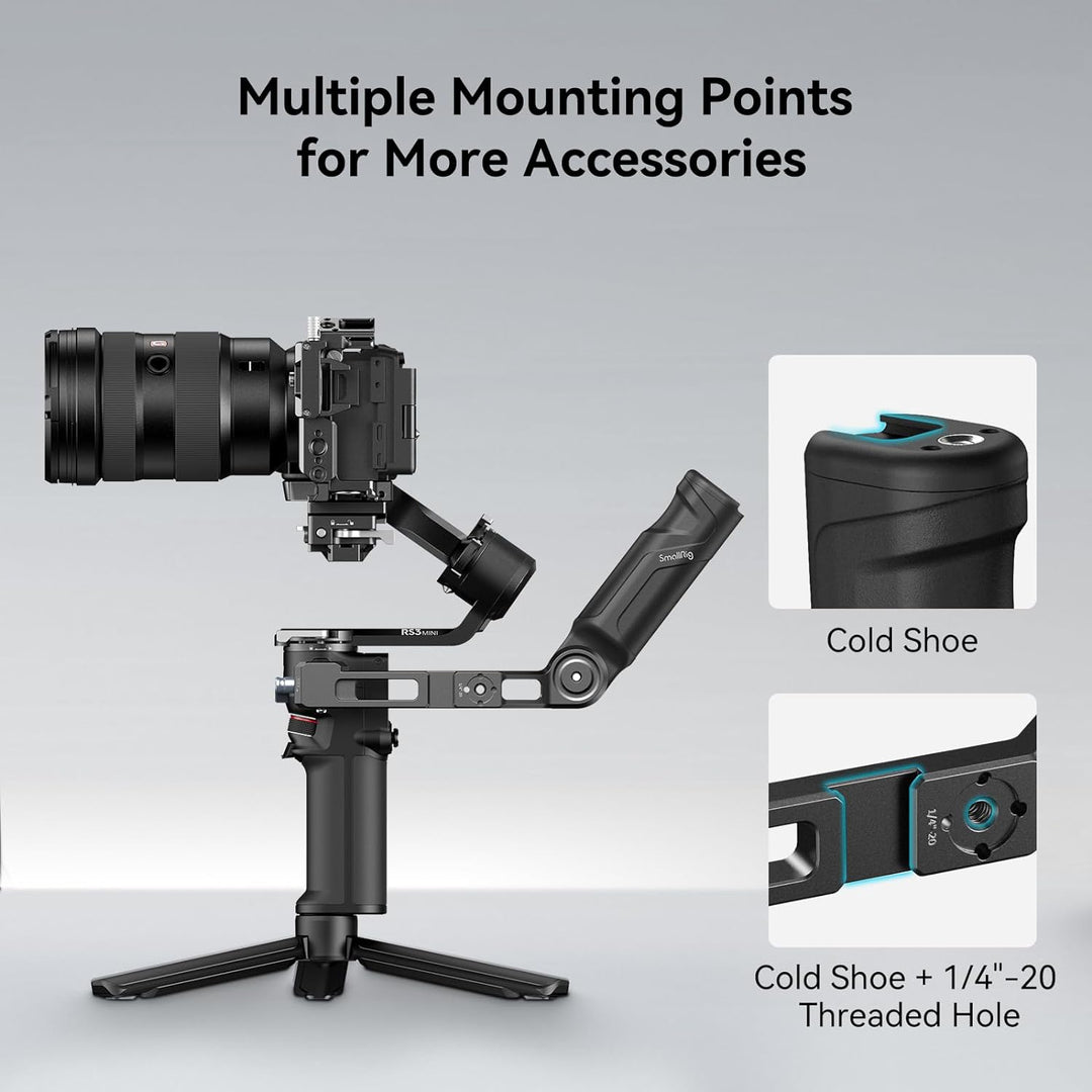 SmallRig RS 3 Mini Plastic Lightweight Sling Handgriff, NUR für DJI RS 3 Mini Gimbal, Verstellbarer