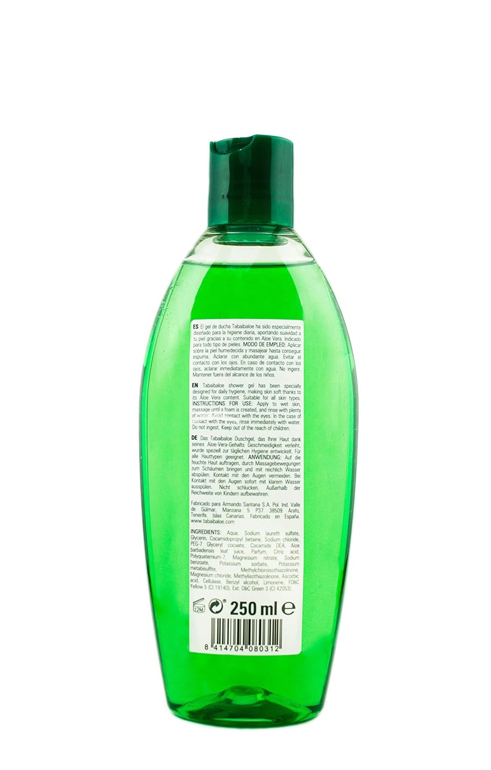 TABAIBA Aloe vera creme and gel Packung Tabaibaloe Feuchtigkeitscreme Aloe Vera und Duschgel Aloe Ve