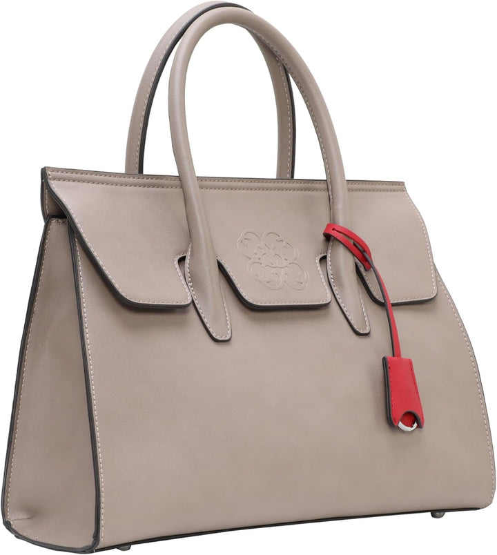 Gerry Weber - simple business handbag mhf Schwarz 35,00x26,00x12,00 cm Farbe:nude / Material:polyest