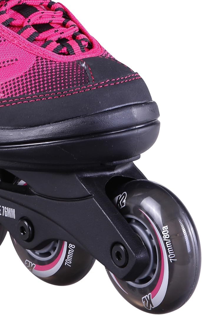 K2 Mädchen Marlee, Pink Inline Skates L (EU: 35-40 / UK: 3-7 / US: 4-8) pink