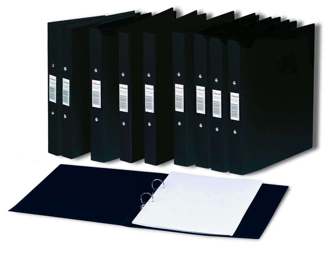 Rexel p41 ClearView Sichtbuch 10er-Pack schwarz, 10er-Pack
