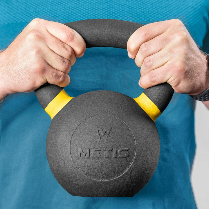 METIS Kettlebell Ständer 3 Stufen - Profi Kettlebell Set + Ständer für Aufbewahrung | Optionales Ket