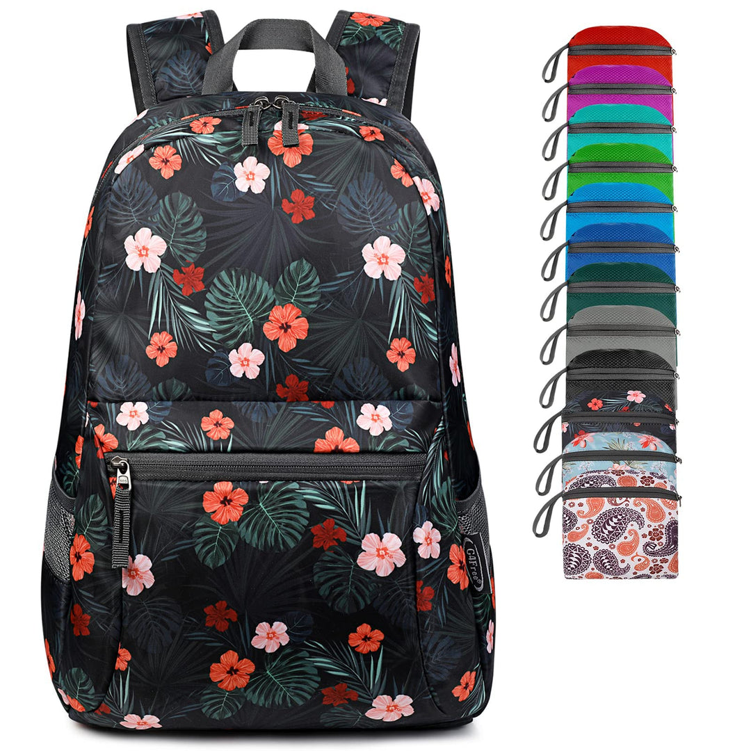 G4Free 20L Faltbarer Rucksack Ultraleichter Wanderrucksack Daypack für Männer Frauen und Kinder für