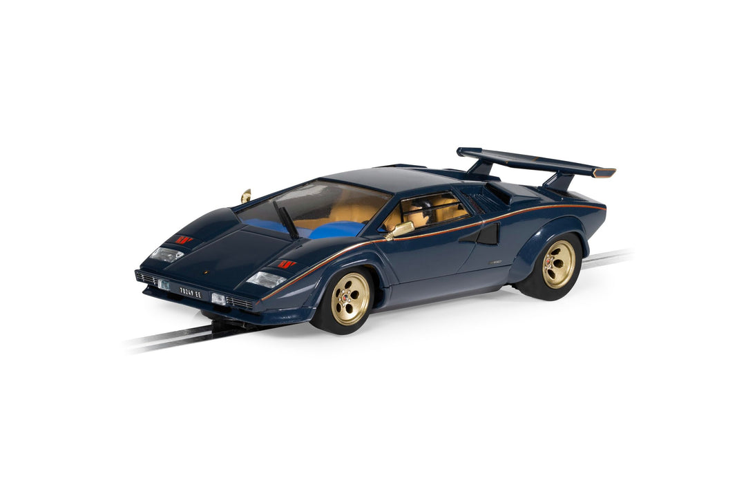 Lamborghini Countach, Walter Wolf, Blau und Goldfarben
