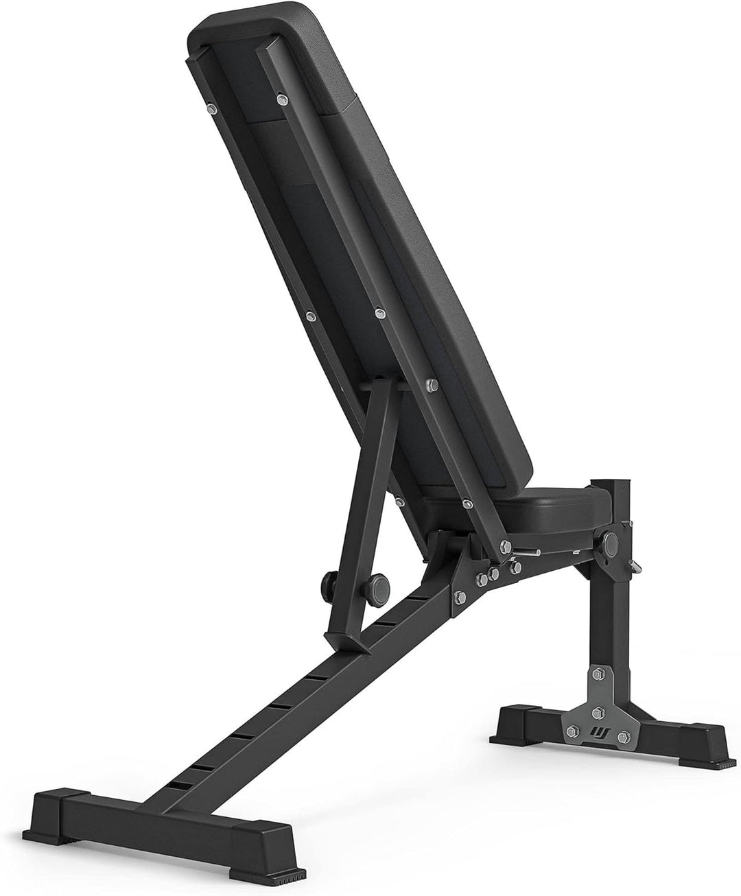 Marbo Sport verstellbare Hantelbank, klappbar MS-L114 | Made in EU Schwarz, Schwarz