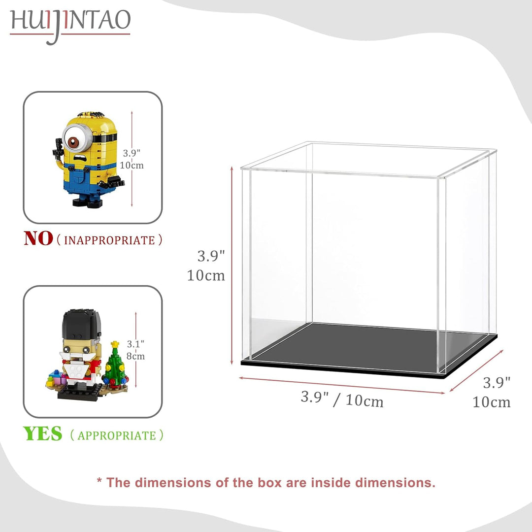 Huijintao Acryl Vitrine/Schaukasten/Display Case/Display Box für Funko Pop, Figuren, Sammlerstücke |
