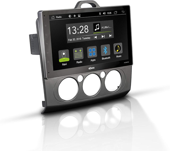 Radical R-C10FD1 mit 10.1“ Touchscreen | Autoradio passend für Ford Focus II (manuelle Klima) mit 7.