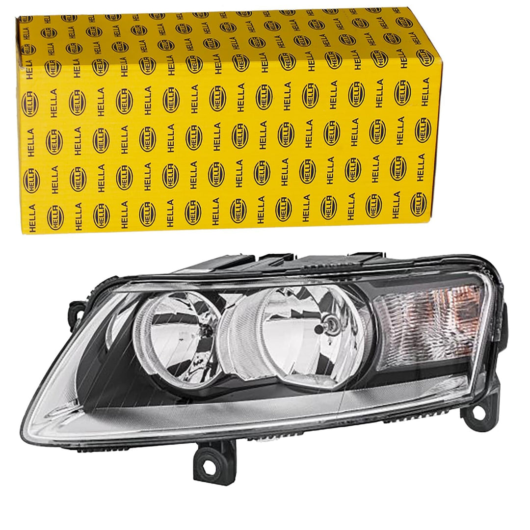 HELLA 1EE 008 880-011 Halogen-Hauptscheinwerfer - links - für u.a. Audi A6 Avant (4F5, C6) Links (Fa