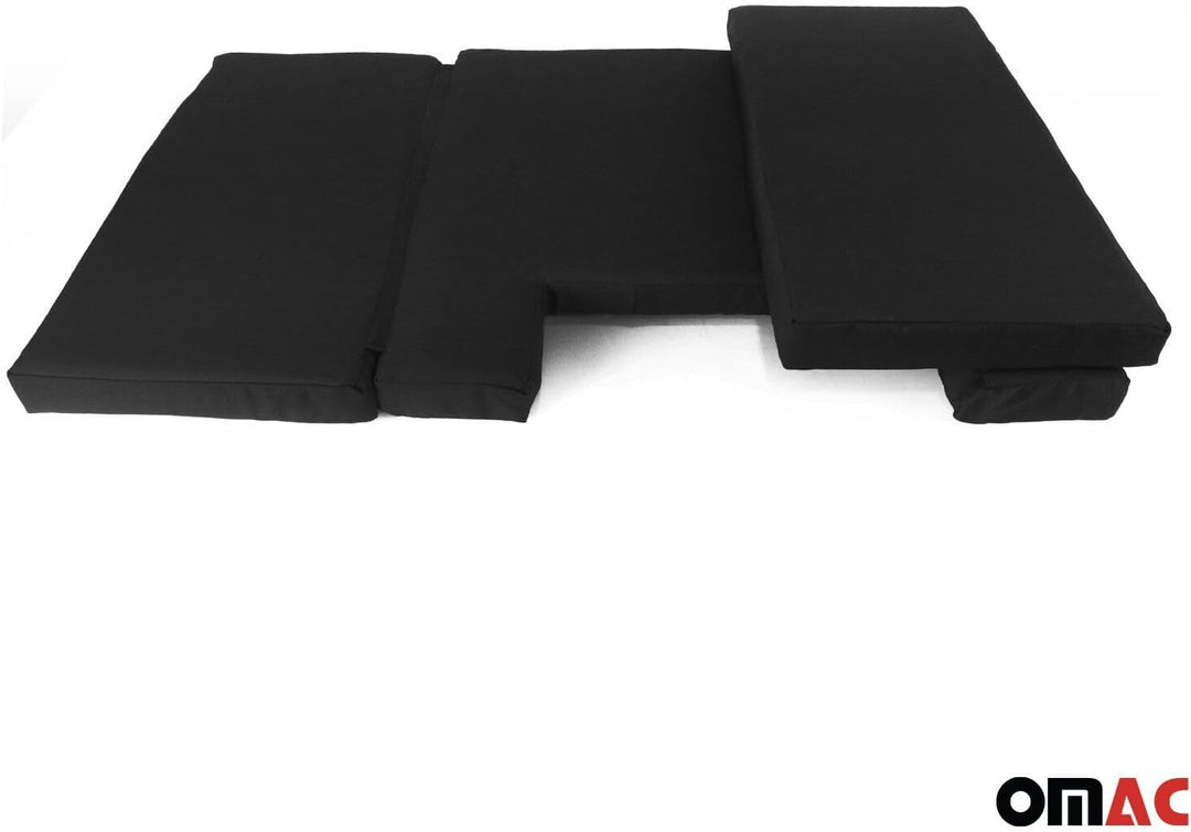 OMAC Fahrerhausbett Matratze Camper Bett Kompatibel mit Mercedes Vito W447 2014-2023 Schwarz | Auto