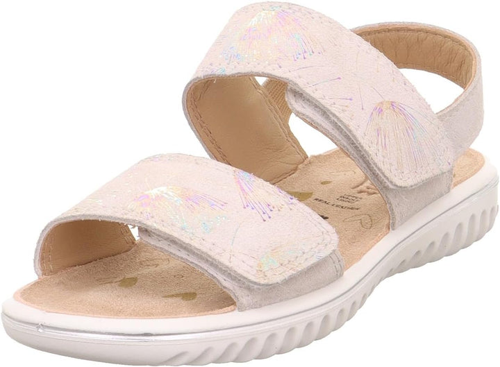 Superfit Mädchen Sparkle Sandale 38 EU Weiss 1000, 38 EU Weiss 1000