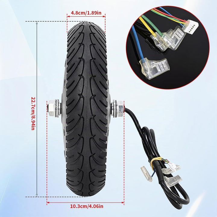 E Scooter Motor für Xiaomi M365 Pro Pro2, mit Vollgummireifen, 8.5 Zoll-Elektroroller Brushless-Radn
