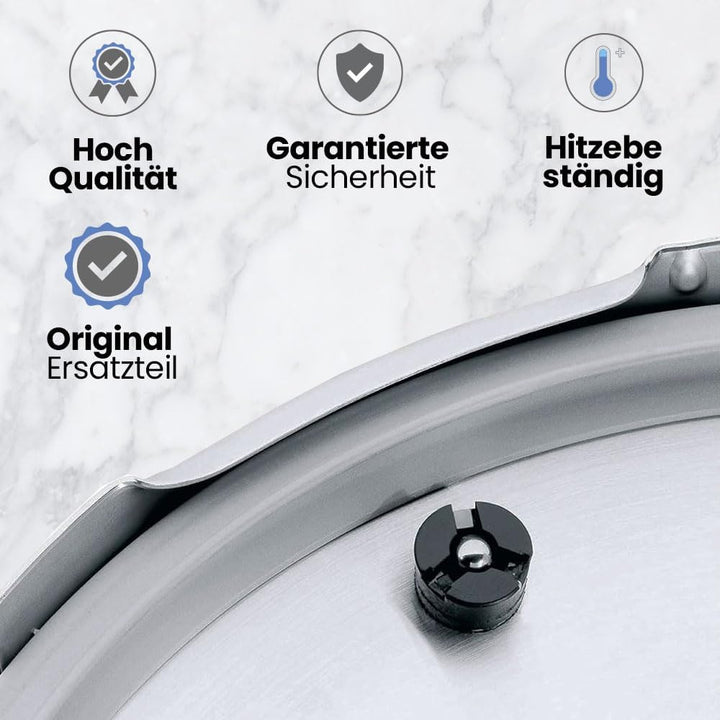 Anakel Home Ersatzteil Dichtungsring 60.6856.9990 für WMF, 22cm Schnellkochtopf Silikon Dichtung für