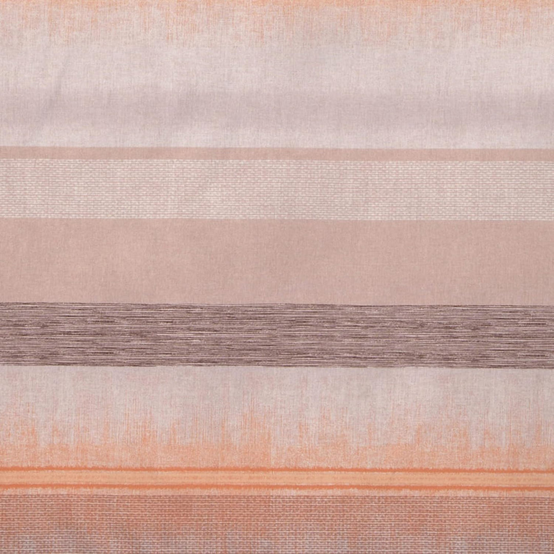 Janine Design Feinbiber Bettwäsche Davos 65106 korallenorange Rosenholz 1 Bettbezug 155 x 200 cm + 1