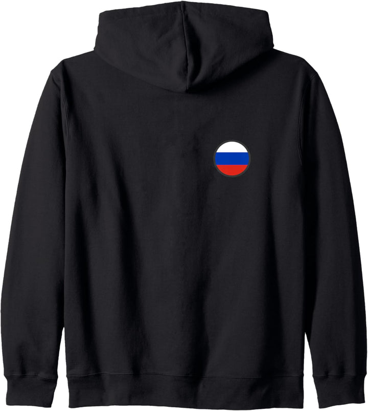 Flagge Russland Kapuzenjacke