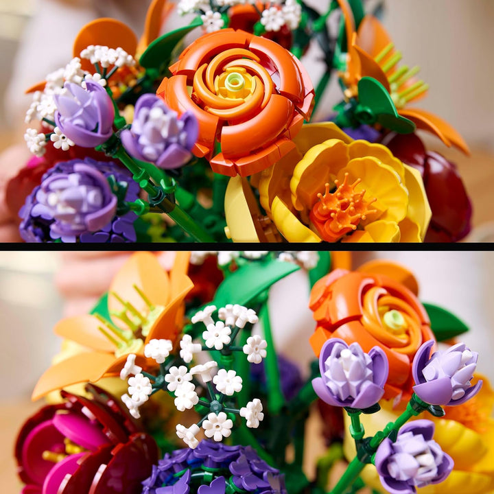 LEGO Botanicals Blumengesteck (10345); Blumen-Deko; Bauset für Erwachsene; Geschenk