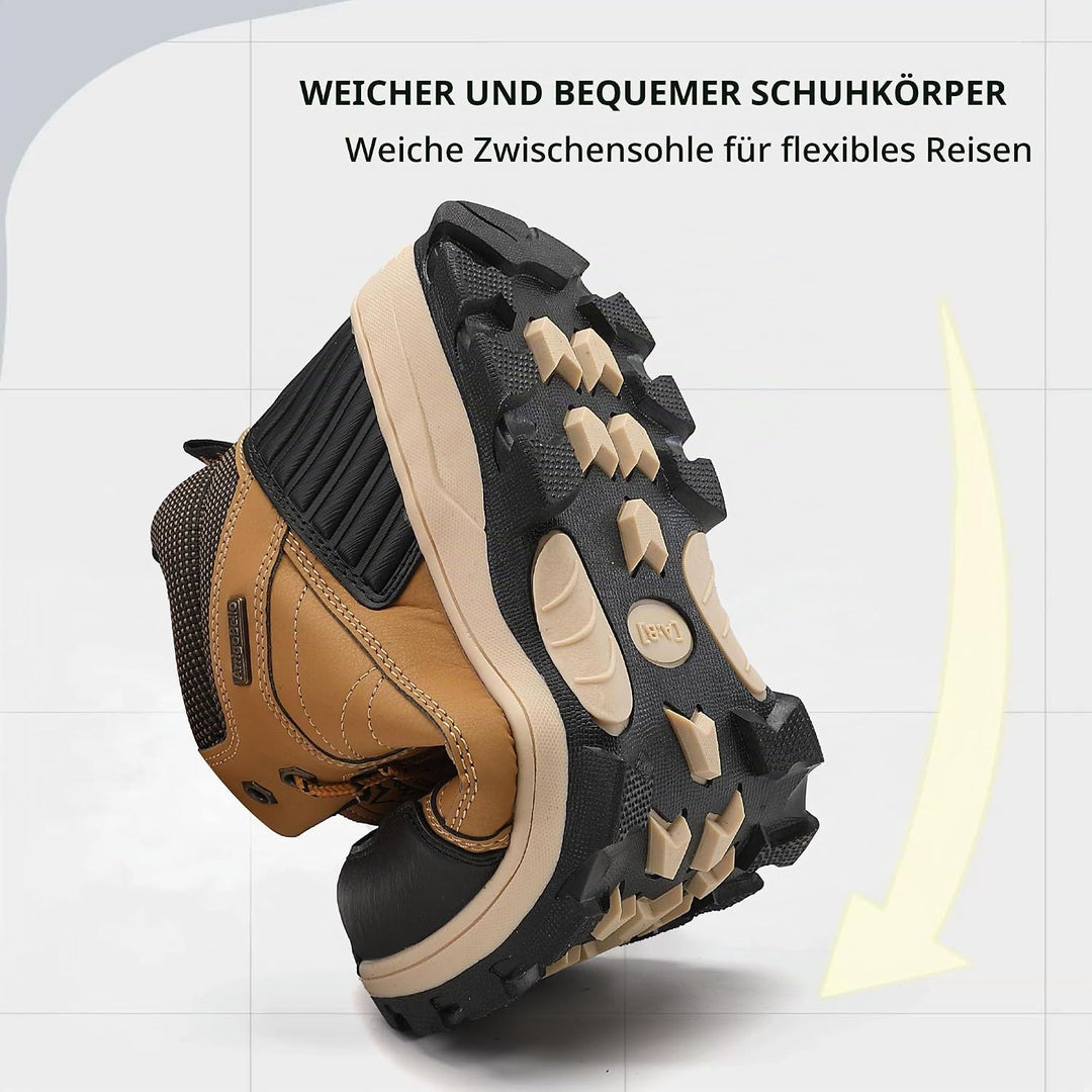 ARRIGO BELLO Winterschuhe Herren Winterstiefel Wanderstiefel Trekking Stiefel Gefüttert Warm Rutschf