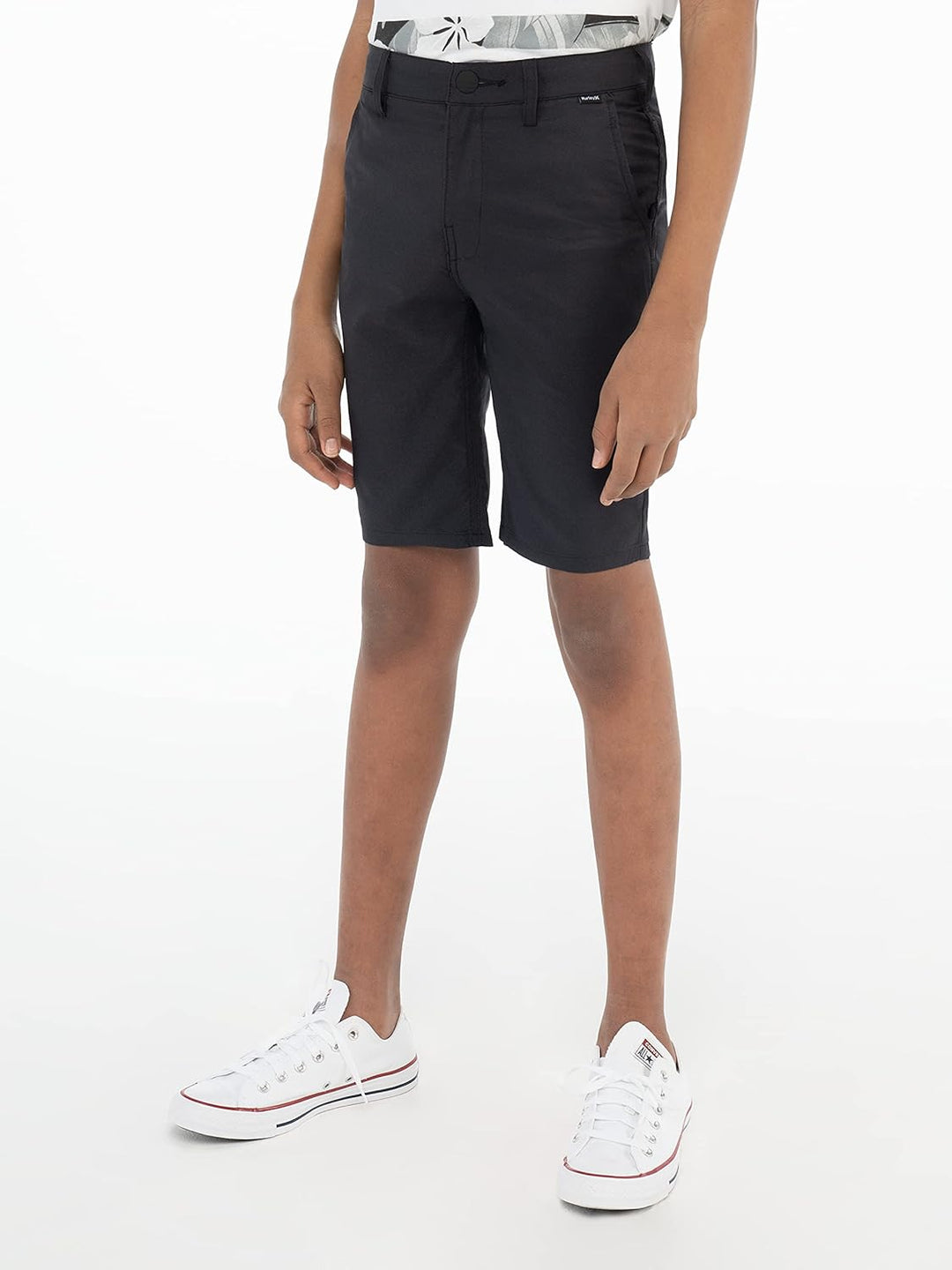 Hurley Boys' Walk Shorts, Black Chino, 20