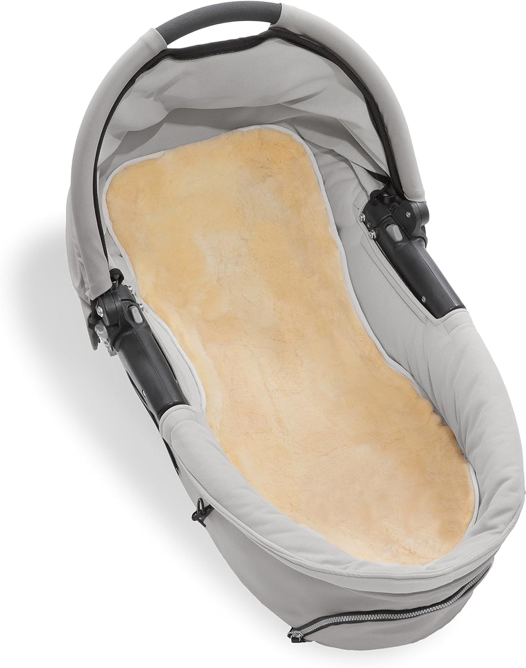 Lammfelleinlage TREND von WERNER CHRIST – universale Fell Einlage für Babywanne, Kinderwagen, Buggy