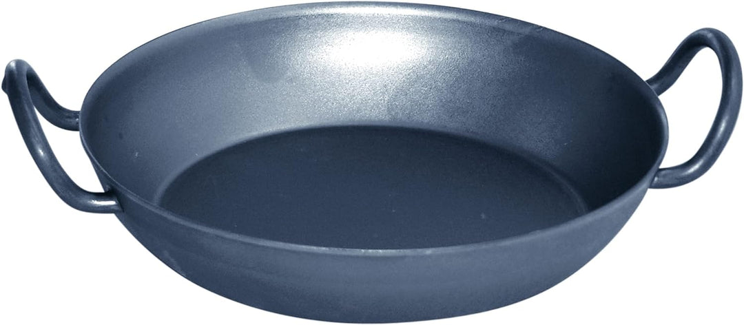 Riess, 0600-023, Eisen-Schlemmerpfanne 20, mit 2 Griffen, EISENPFANNEN, Durchmesser 20 cm, Höhe 3,7