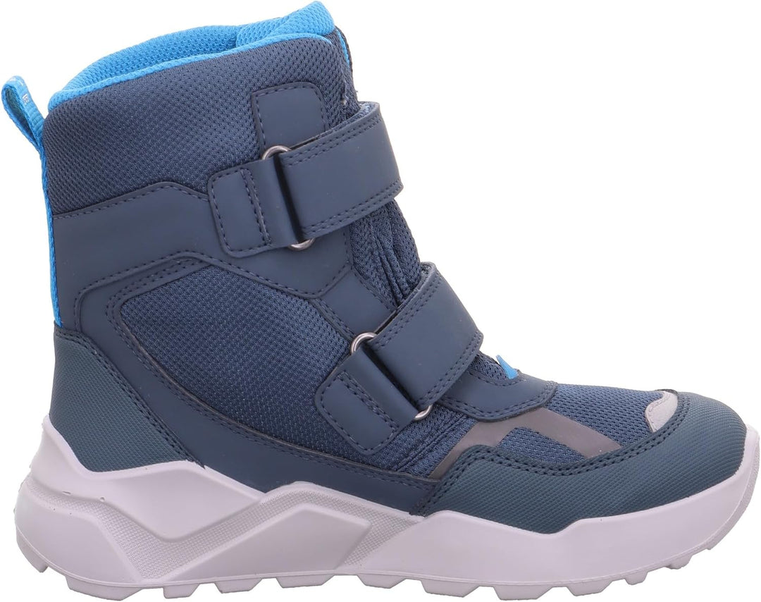 Superfit Jungen Rocket Warm Gefütterte Gore-tex Schneestiefel 38 EU Weit Blau Türkis 8020, 38 EU Wei