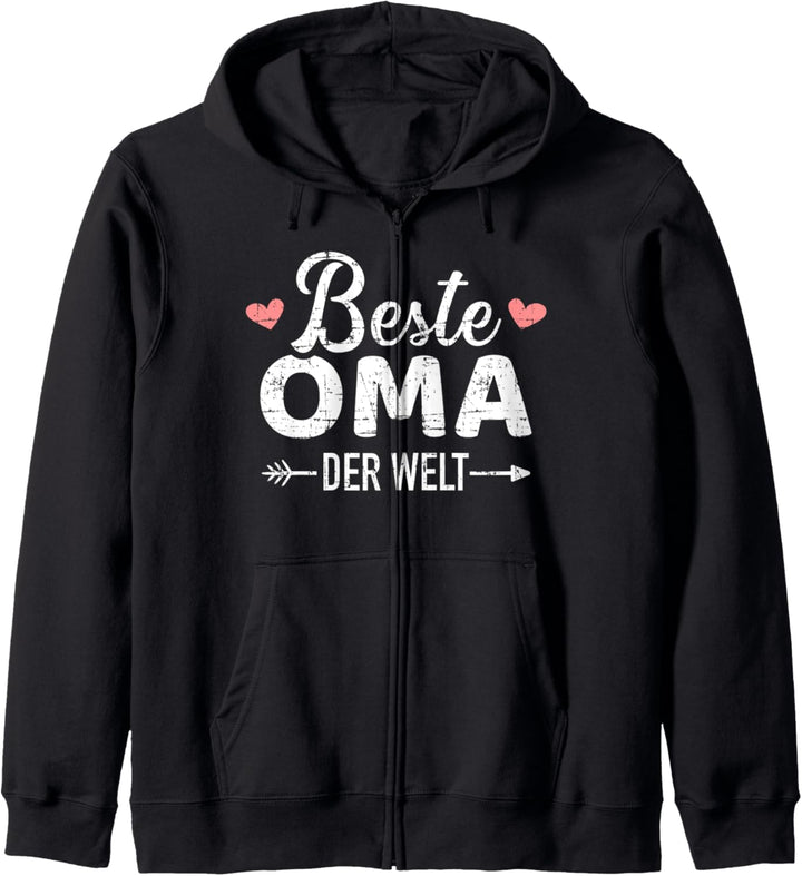 Beste Oma der Welt Kapuzenjacke