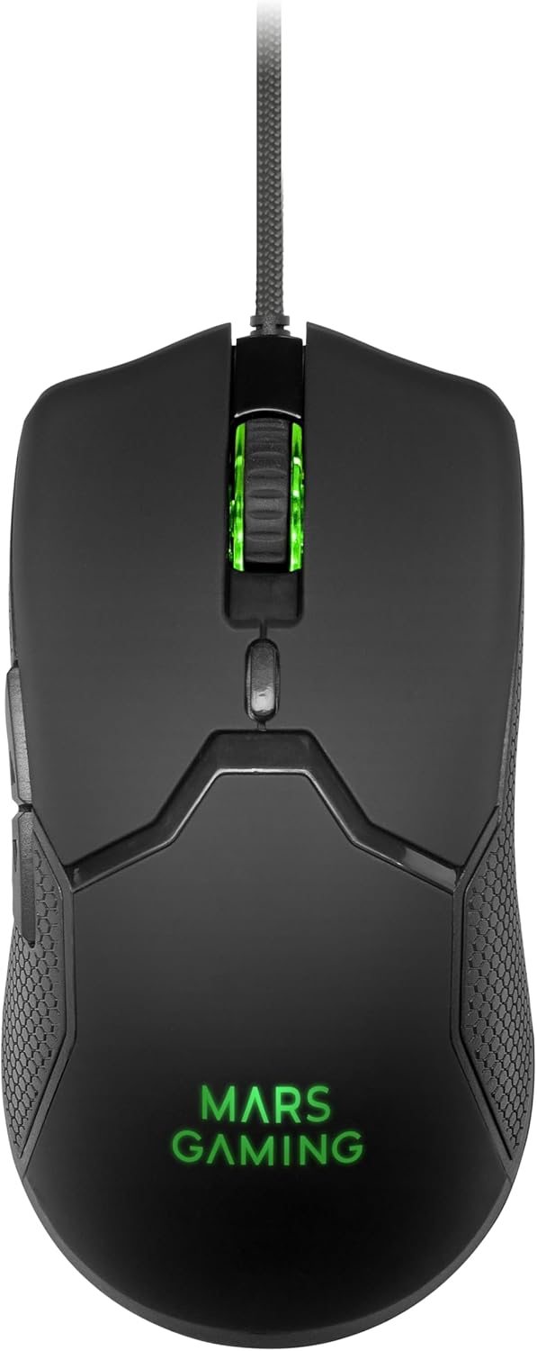 Mars Gaming MCPXBES, Combo H-Mech FRGB Tastatur, Ultralight Maus 10000DPI & XXL Mousepad, Schwarz, S