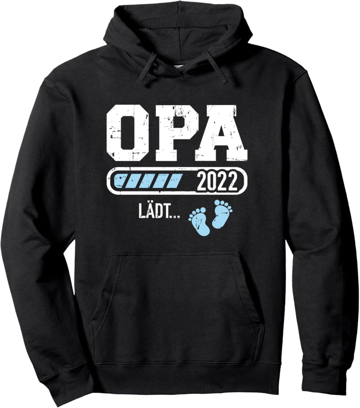 Opa 2022 lädt Schwangerschaft verkünden Pullover Hoodie
