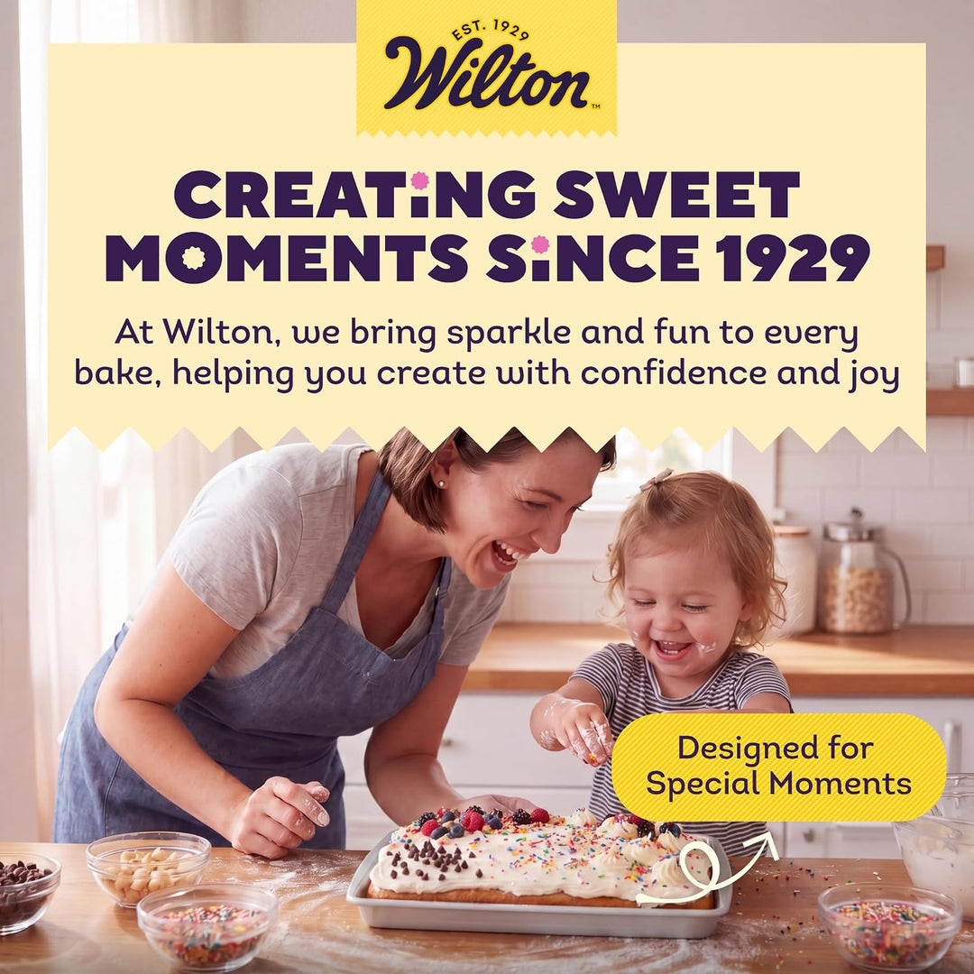 Wilton Performance Aluminium-Pfannen, 22,9 x 33 cm, Viertelblech, Kuchen-Backform 9 by 13 by 2-Inch,