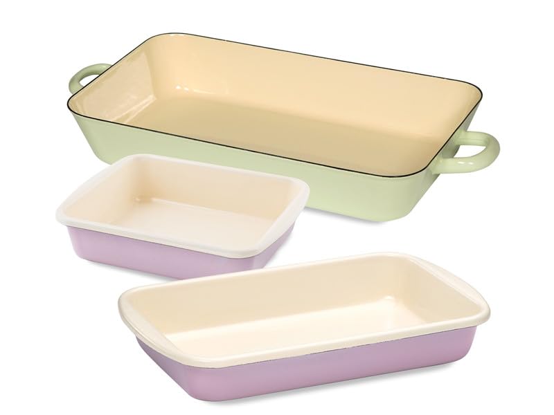 Riess Email Pfannen-Set 3-teilig BUNT 511-6