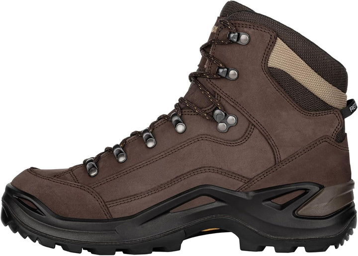 LOWA Renegade GTX MID Unisex Wanderstiefel Tracking Outdoor Goretex 42 EU Braun, 42 EU Braun