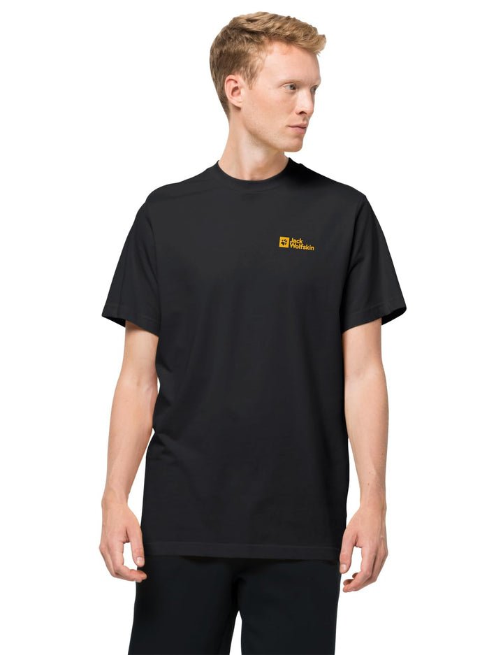 Jack Wolfskin Herren Essential T-Shirt M Schwarz, M Schwarz