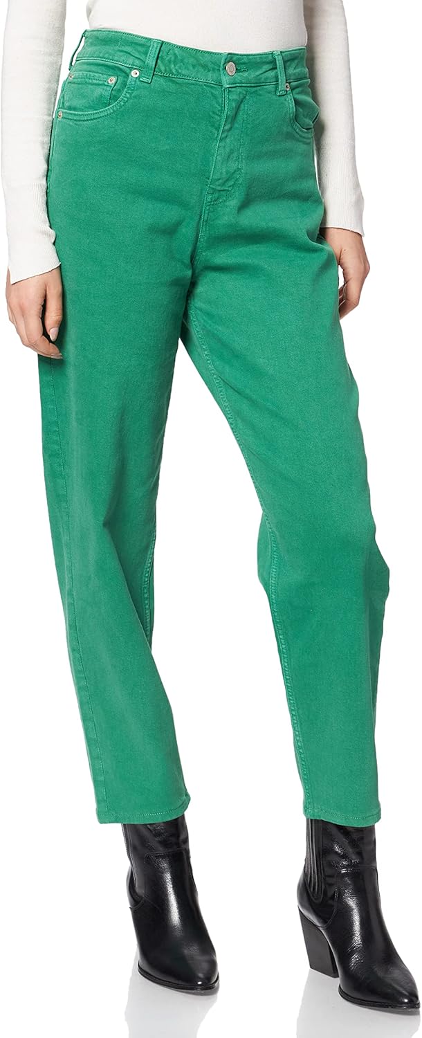 JACK & JONES Damen Jjxx Jxlisbon Mom Hw AKM Noos Jeans 24W / 32L Jolly Green, 24W / 32L Jolly Green
