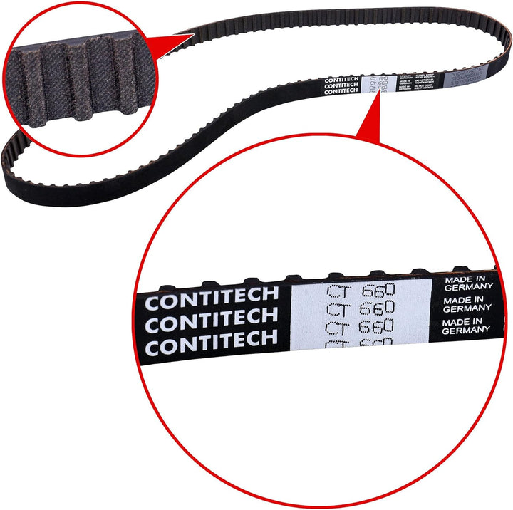 Continental CONTITECH CT660WP1  Wasserpumpe + Kit Zahnriemen-Satz
