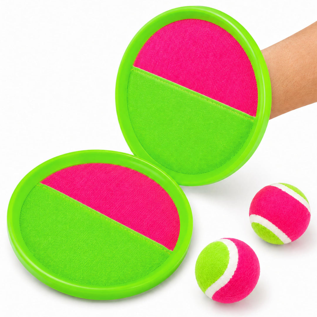 Kyto Klettballspiel 4er Set – Outdoor Wurfspiel für Kinder & Familie
