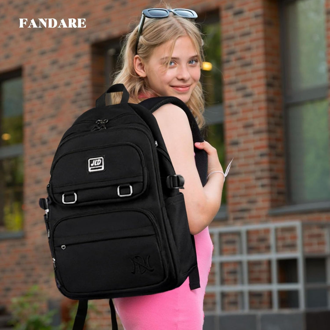 FANDARE Kinderrucksack Schulranzen Schultaschen Jungen Mädchen Schulrucksack Kinder Schultasche für