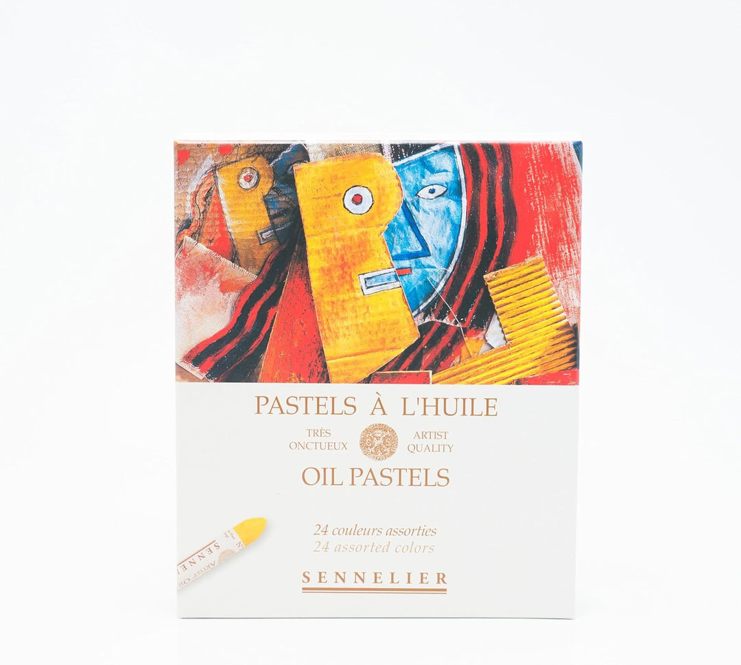 SENNELIER Ölpastell-Set, 24 Stück, mehrfarbig 24 stück (1er Pack) Mehrfarbig, 24 stück (1er Pack) Me