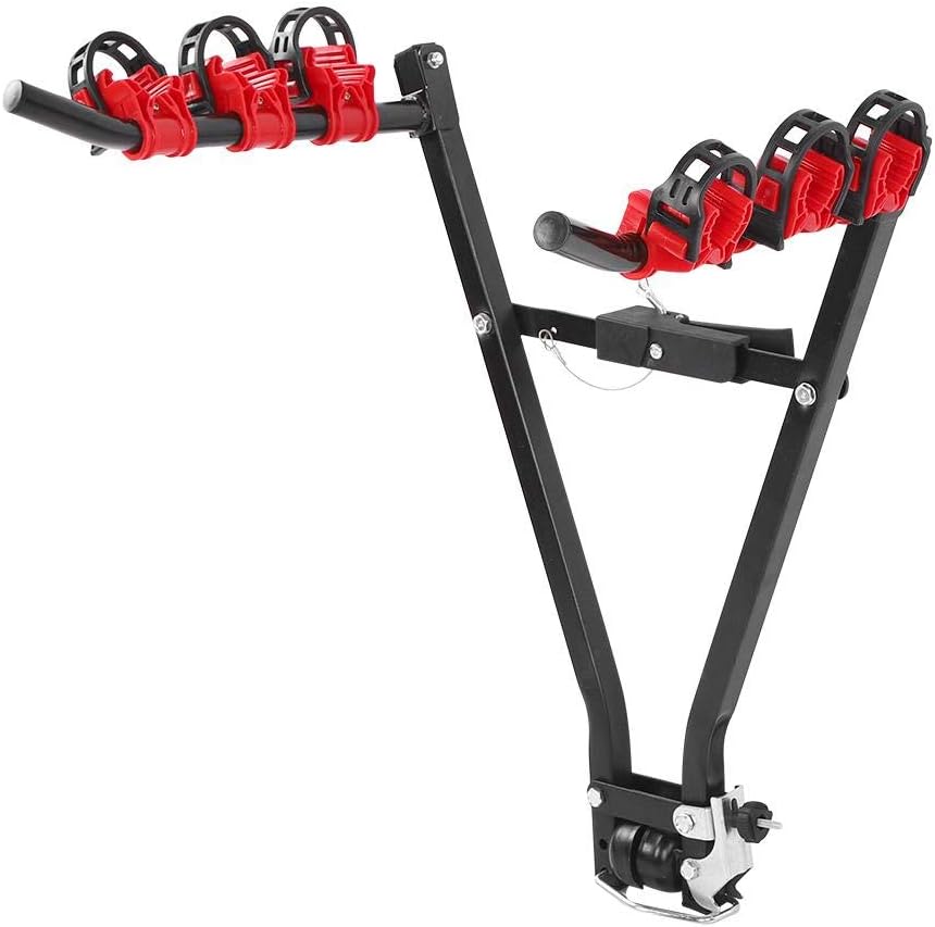 Keenso 3601 Stahl Auto Fahrradträger Auto Auto Fahrrad Heck Anhängerkupplung Aufhänger Van Rack Zube
