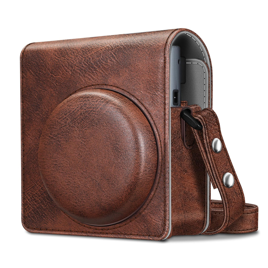 FINTIE Schutzhülle für Fujifilm Instax Mini 41 Sofortbildkamera – Premium veganes Leder Tasche Cover
