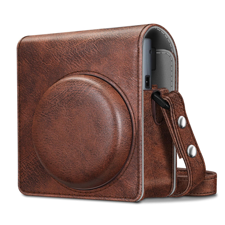 FINTIE Schutzhülle für Fujifilm Instax Mini 41 Sofortbildkamera – Premium veganes Leder Tasche Cover
