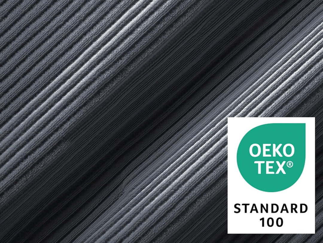 heimtexland super Dicke Cord Kuscheldecke mit flauschigem Sherpa Fell Wohndecke 200x150 Decke elegan