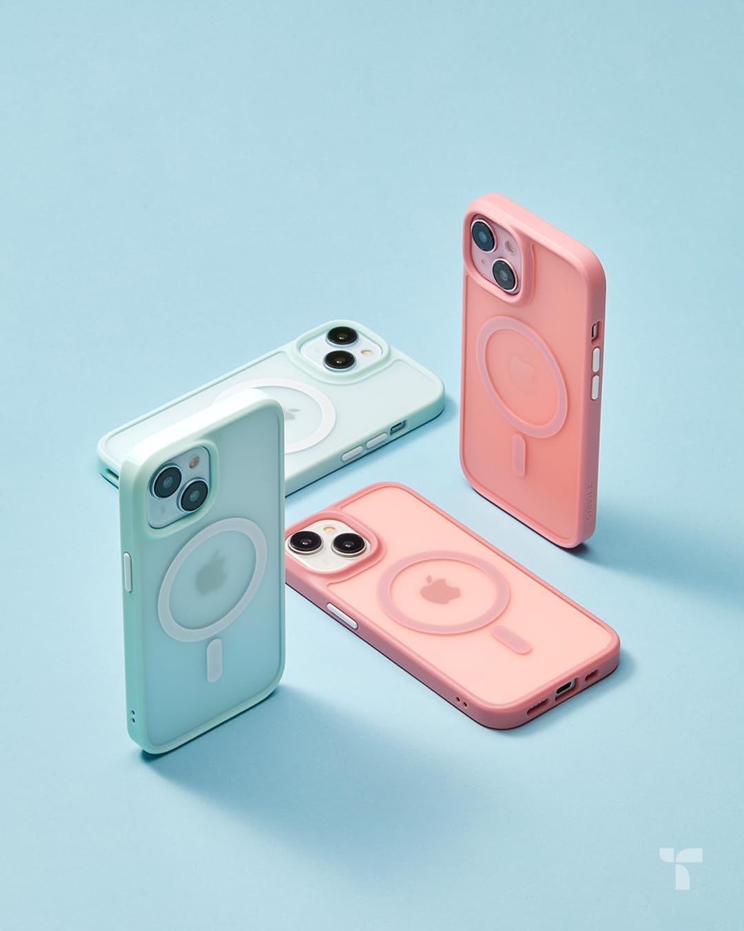 TORRAS Guardian-Mag für iPhone 15 Hülle für MagSafe (Zertifizierte Magnetkraft und Schutzkraft) Matt