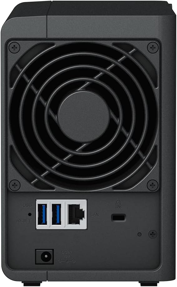Synology DS223 2-Bay Diskstation NAS (Realtek RTD1619B Quad-Core 2GB Ram 1xRJ-45 1GbE LAN-Port) Bund