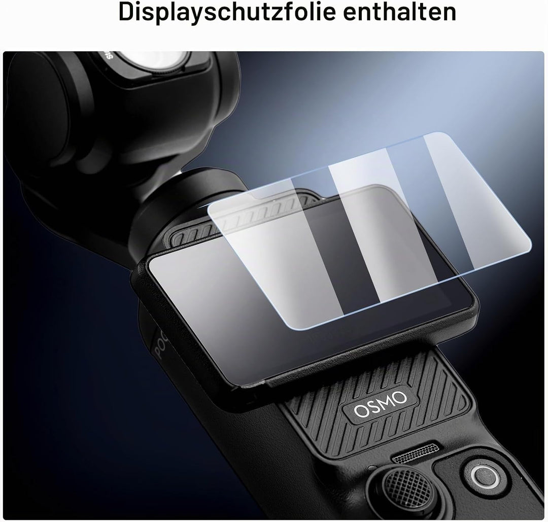 Haoge Pocket 3 Magnetisches 0,75-faches Weitwinkelobjektiv für DJI Osmo Pocket 3 Kameraobjektiv, erw