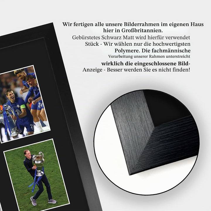 HWC Trading FR A3 Winners 2021 Gedruckte Erinnerungsstücke Signiert Autogramm Foto Display Für Fussb