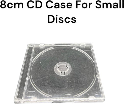 25 x Klare 8-cm-CD-Hüllen für kleine 8-cm-Discs von Dragon Trading